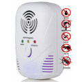 Multifunctional Ultrasonic Electromagnetic Pest Repeller with Blue Night Light